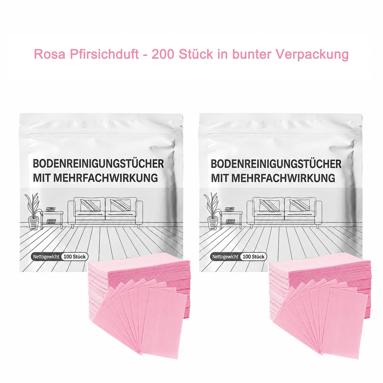 Hudros® 🔥Mehrflächen-Bodenreinigungstabletten | Konzentrierter Bodenreiniger für Parkett, Fliesen, Laminat & mehr