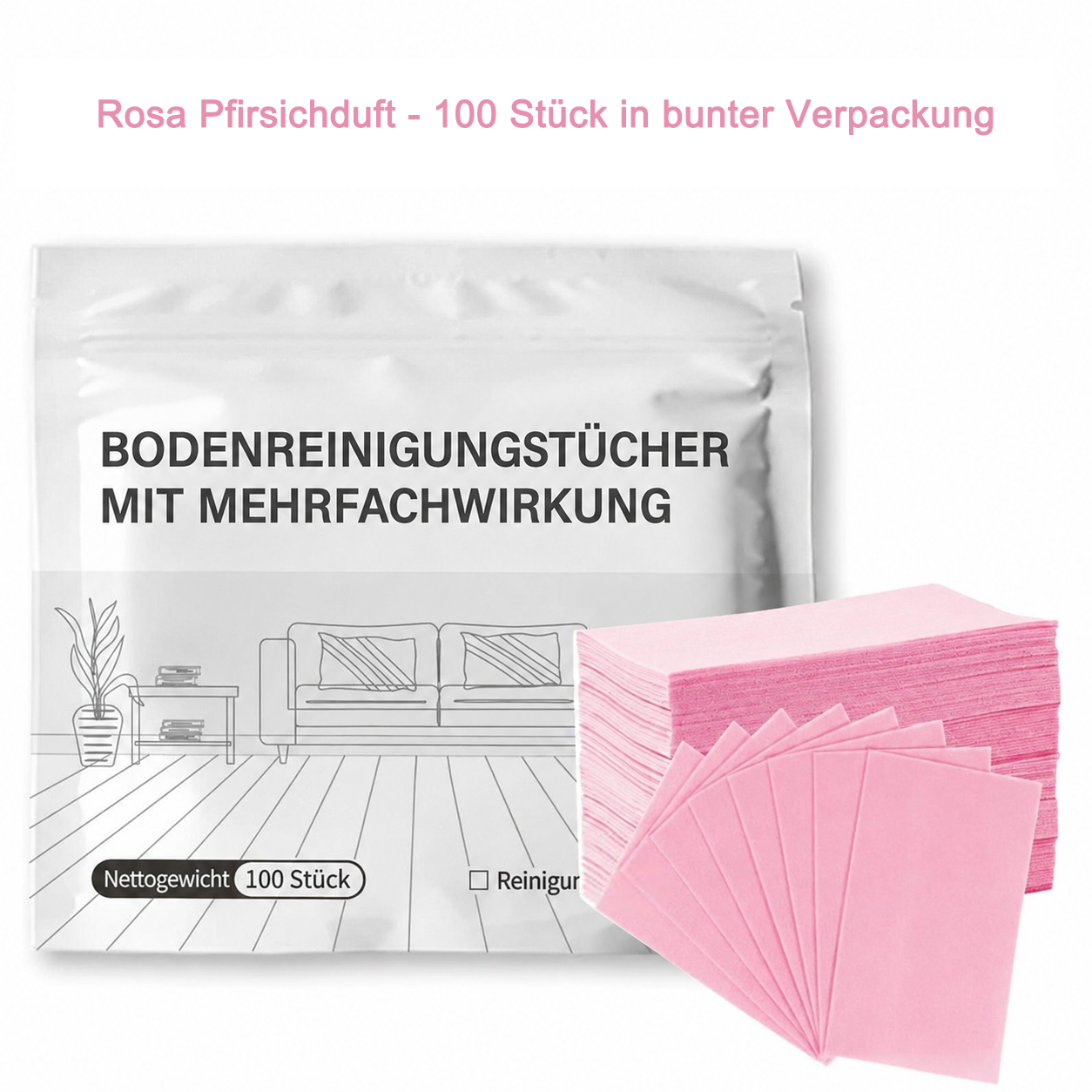Hudros® 🔥Mehrflächen-Bodenreinigungstabletten | Konzentrierter Bodenreiniger für Parkett, Fliesen, Laminat & mehr