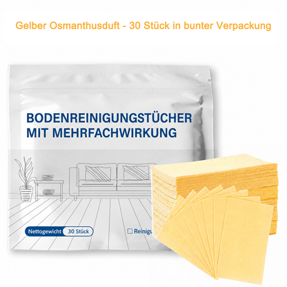 Hudros® 🔥Mehrflächen-Bodenreinigungstabletten | Konzentrierter Bodenreiniger für Parkett, Fliesen, Laminat & mehr