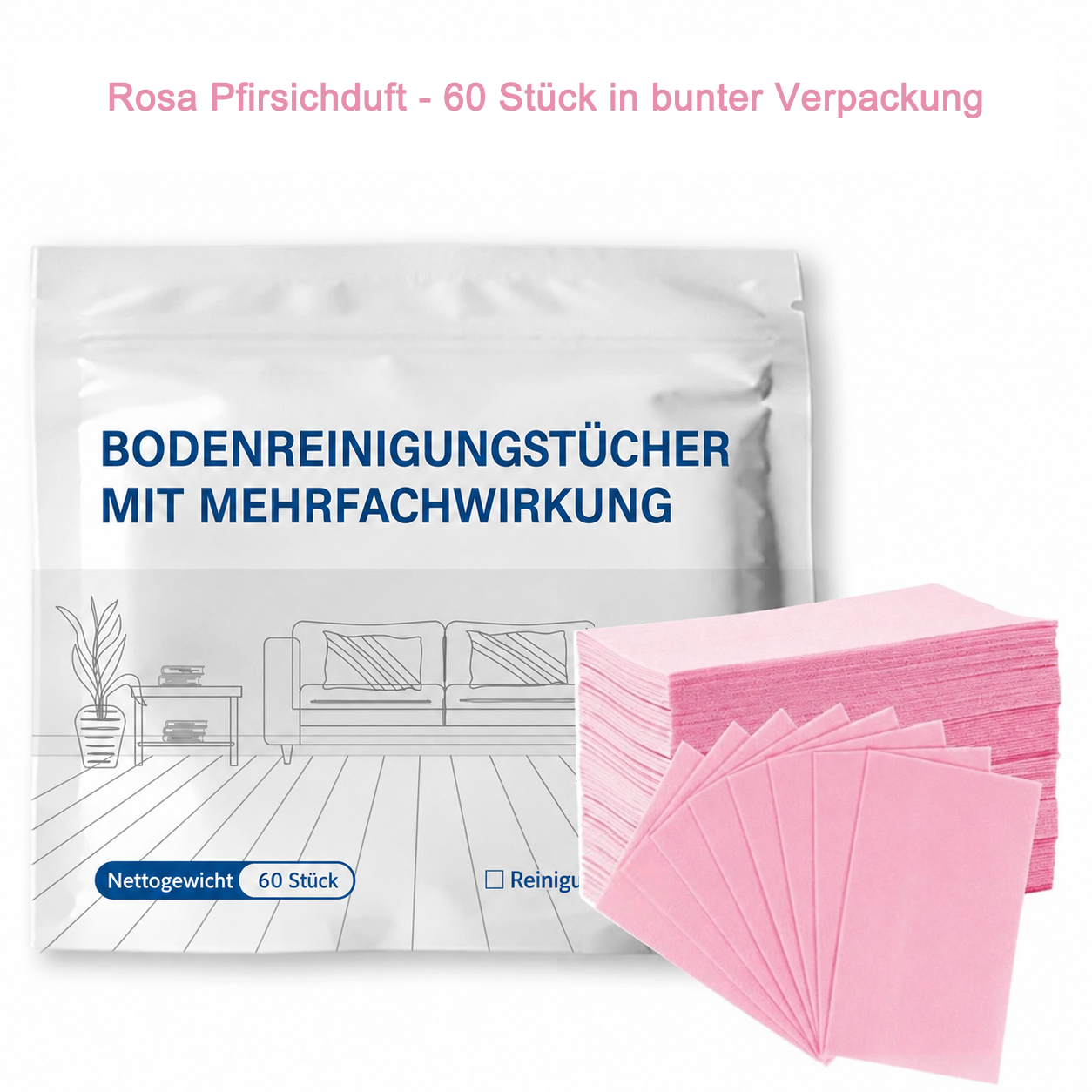 Hudros® 🔥Mehrflächen-Bodenreinigungstabletten | Konzentrierter Bodenreiniger für Parkett, Fliesen, Laminat & mehr