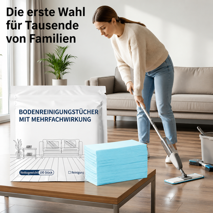 Hudros® 🔥Mehrflächen-Bodenreinigungstabletten | Konzentrierter Bodenreiniger für Parkett, Fliesen, Laminat & mehr