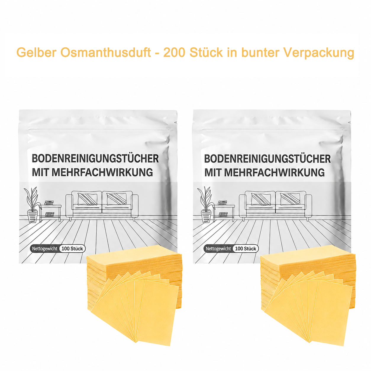 Hudros® 🔥Mehrflächen-Bodenreinigungstabletten | Konzentrierter Bodenreiniger für Parkett, Fliesen, Laminat & mehr