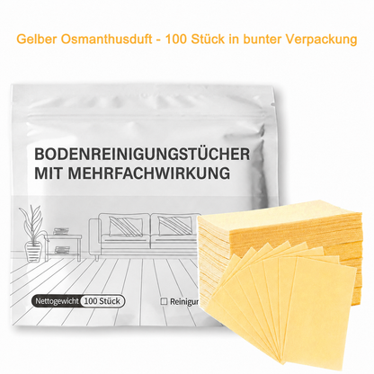 Hudros® 🔥Mehrflächen-Bodenreinigungstabletten | Konzentrierter Bodenreiniger für Parkett, Fliesen, Laminat & mehr